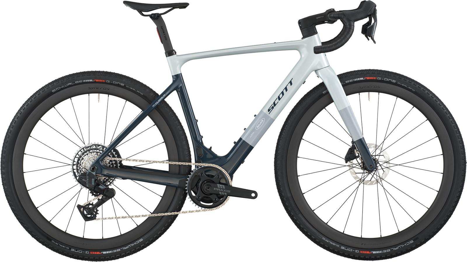 Scott Solace Gravel eRIDE 20 2026 - Squid Blue