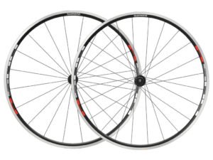 Shimano R-501 - Hjulsæt road - 700c åben - Sort/Rød