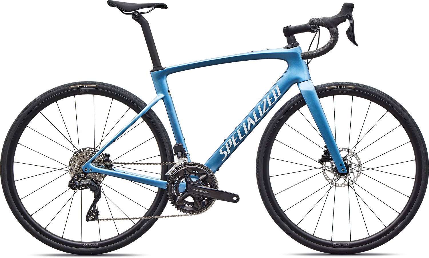 Specialized Roubaix SL8 Comp 2026 - Gloss Glacial Metallic/White