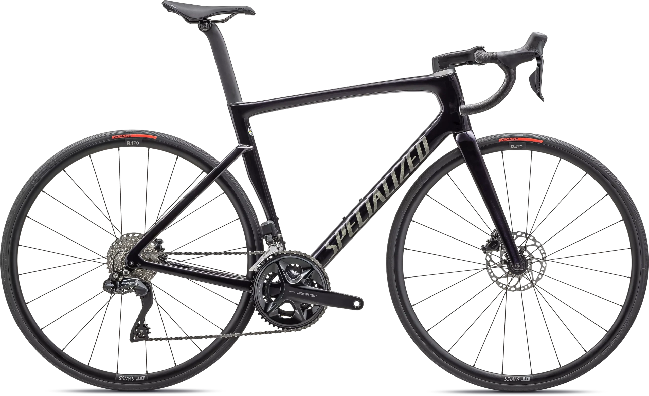 Specialized Tarmac SL7 Comp - Shimano 105 Di2 - Sort