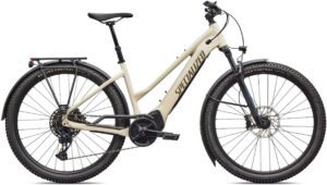 Specialized Turbo Tero 5.0 EQ Step-Through 2026 - Gloss White Mountains / Gunmetal Specialized Turbo Tero 5.0 EQ Step-Through 2026 - Gloss White Mountains / Gunmetal