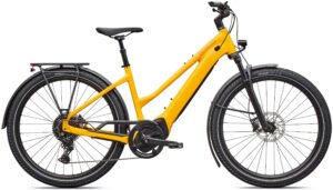 Specialized Turbo Vado 4.0 Step-Through 2026 - Gloss California Sunshine / Green Zest Specialized Turbo Vado 4.0 Step-Through 2026 - Gloss California Sunshine / Green Zest