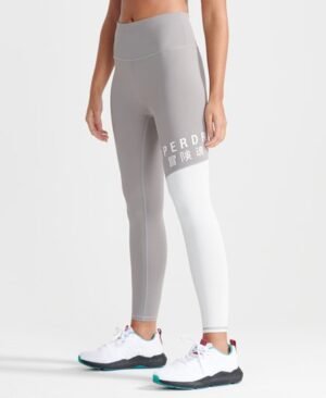 Sport 7/8 Training leggings med grafik