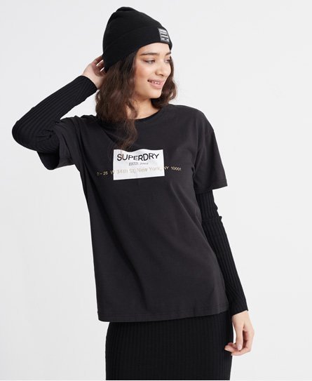 Superdry 34th St Portland T-shirt i økologisk bomuld