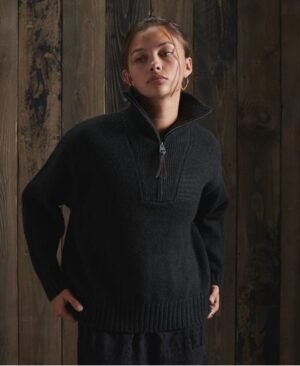Superdry Afslappet henleytrøje