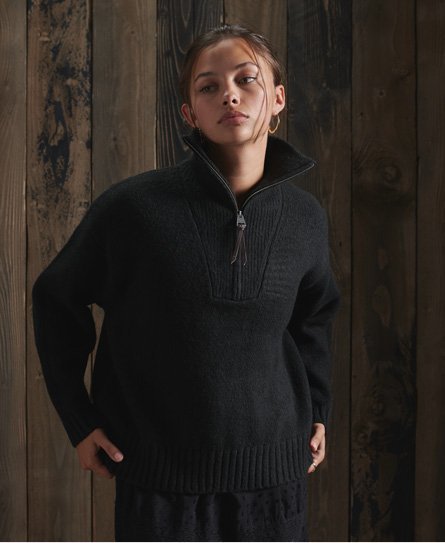 Superdry Afslappet henleytrøje