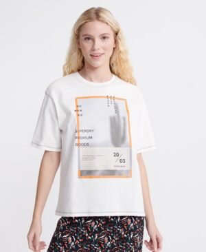 Superdry Alchemy Coded T-shirt med grafik
