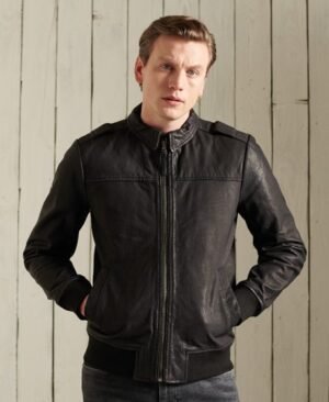 Superdry Aviator læderjakke