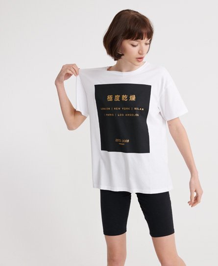 Superdry Blokfarvet Established 2003 Portland T-shirt