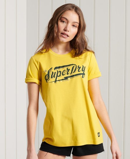 Superdry Bohemian Band T-shirt med rund halsudskæring