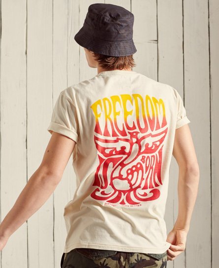 Superdry Boho Rock T-shirt med grafik