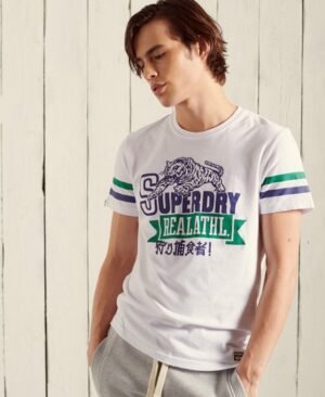 Superdry Bonded Varsity T-shirt i almindelig kvalitet