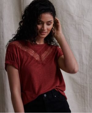 Superdry Chevron T-shirt med blondedesign