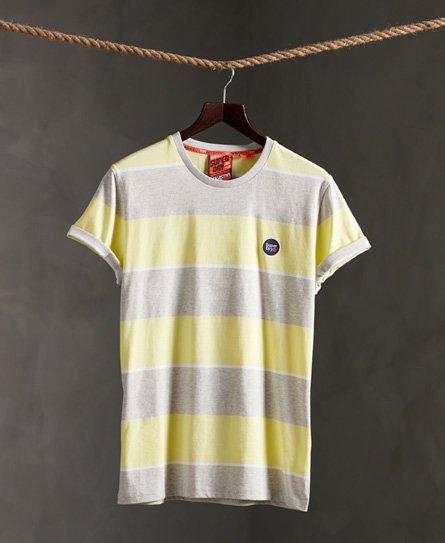 Superdry Collective T-shirt med stribedesign og økologisk bomuld