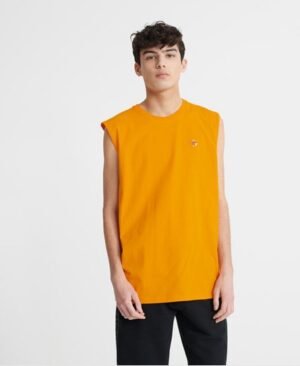 Superdry Collective ærmeløs T-shirt i økologisk bomuld med oversized pasf