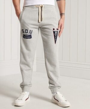 Superdry Collegiate State joggingbukser med loopback-for