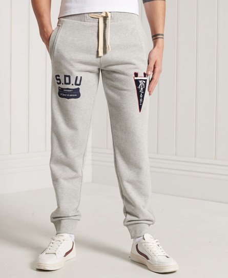 Superdry Collegiate State joggingbukser med loopback-for