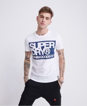 Superdry Denim Goods Co T-shirt med print