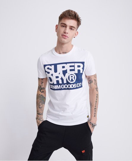Superdry Denim Goods Co T-shirt med print