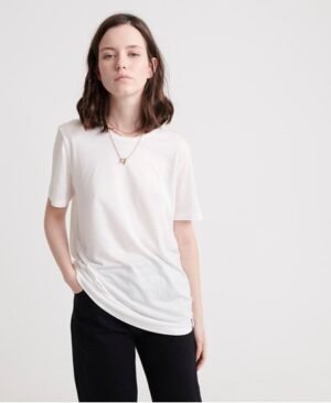 Superdry Edit Tencel T-shirt med rund hals