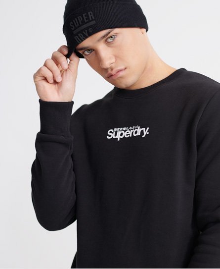 Superdry Essential Core Logo sweatshirt med rund hals