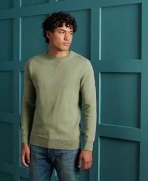 Superdry Essential sweatshirt i bomuld med rund hals