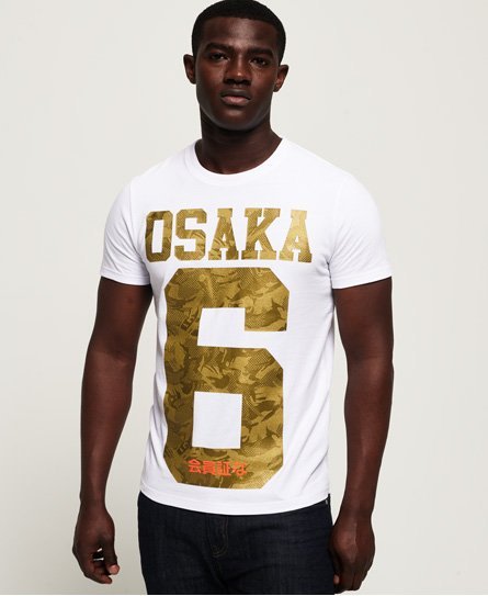 Superdry Icon Osaka T-shirt med camo-design
