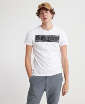 Superdry International Infill T-shirt med Camo-design