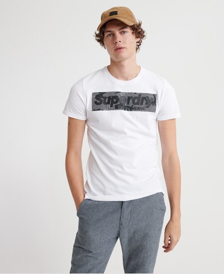 Superdry International Infill T-shirt med Camo-design