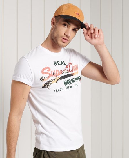 Superdry Itago Vintage Logo T-shirt i en let kvalitet