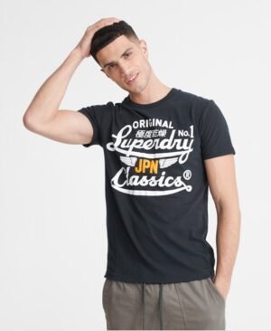 Superdry Klassisk Icarus Rework T-shirt i to farver