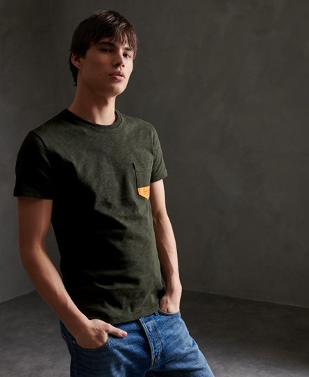Superdry Klassisk Surplus Goods T-shirt med lomme