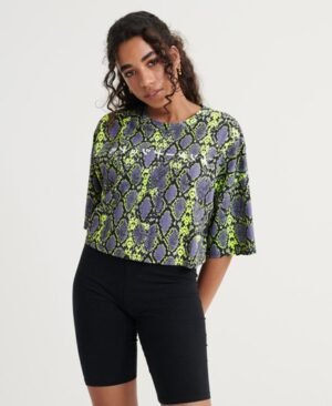 Superdry Kort City T-shirt i overstørrelse
