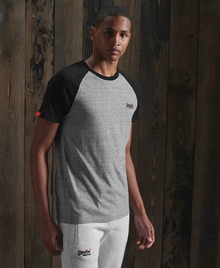 Superdry Kortærmet Orange Label baseball T-shirt