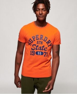 Superdry Kortærmet Upstate Wash T-shirt