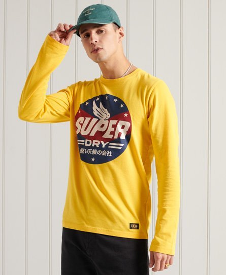 Superdry Langærmet Boho T-shirt med grafik