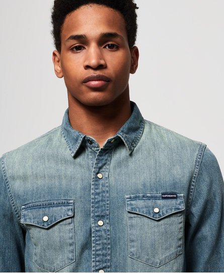 Superdry Langærmet Resurrection skjorte
