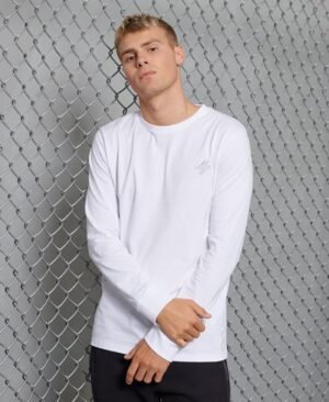 Superdry Langærmet Sportstyle top i økologisk bomuld