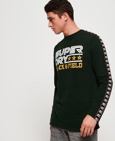 Superdry Langærmet oversized Podium T-shirt