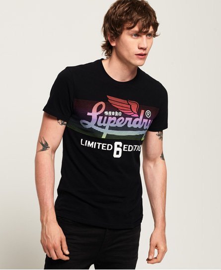 Superdry Let Limited Icarus Colours Blend T-shirt med farveblanding