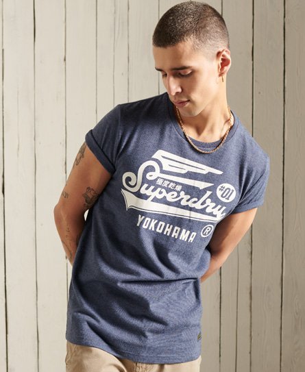 Superdry Militærinspireret T-shirt med grafik