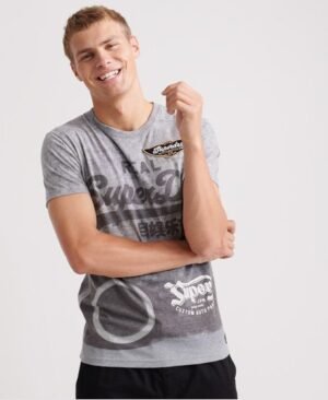 Superdry Motor Photo T-shirt med Vintage logo