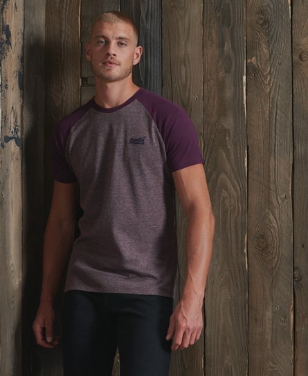 Superdry Orange Label Baseball T-shirt