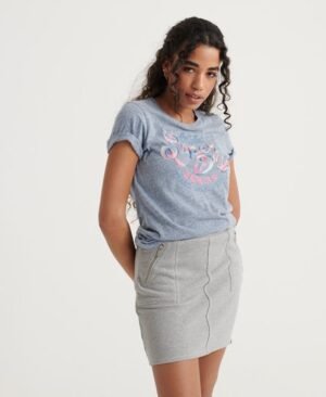 Superdry Original T-shirt med flere broderier Superdry Original T-shirt med flere broderier