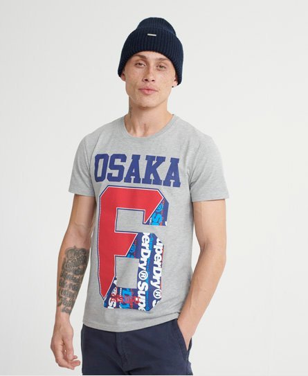 Superdry Osaka T-shirt med sammensat design