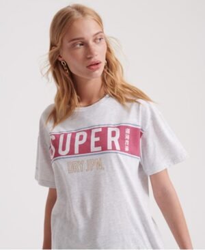 Superdry Paneldesignet Superdry Portland T-shirt Superdry Paneldesignet Superdry Portland T-shirt