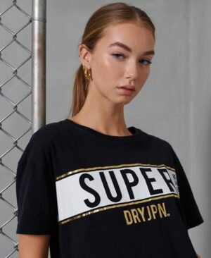 Superdry Paneldesignet T-shirt Superdry Paneldesignet T-shirt
