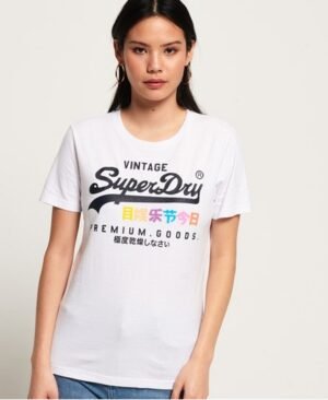 Superdry Premium Goods T-shirt med fremhævet print Superdry Premium Goods T-shirt med fremhævet print
