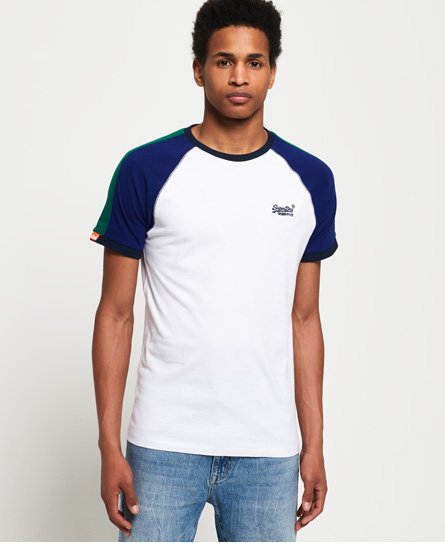 Superdry Racer Cut & Sew Ringer T-shirt fra Orange Label serien