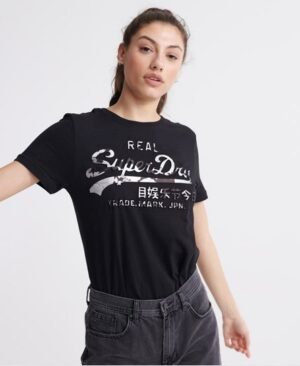 Superdry Rose T-shirt med Vintage Logo